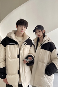 羽绒服男冬季新款港风宽松情侣白鸭绒外套YR920-P160(控价208元）图片
