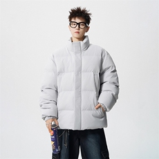 现货高品质美式冬季重磅三防加绒加厚羽绒棉衣立领厚外套棉服，男装棉衣，电商A486-1