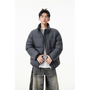 90%绒新标有报韩版宽松羽绒服外套上衣Y993/ P350 现货图片