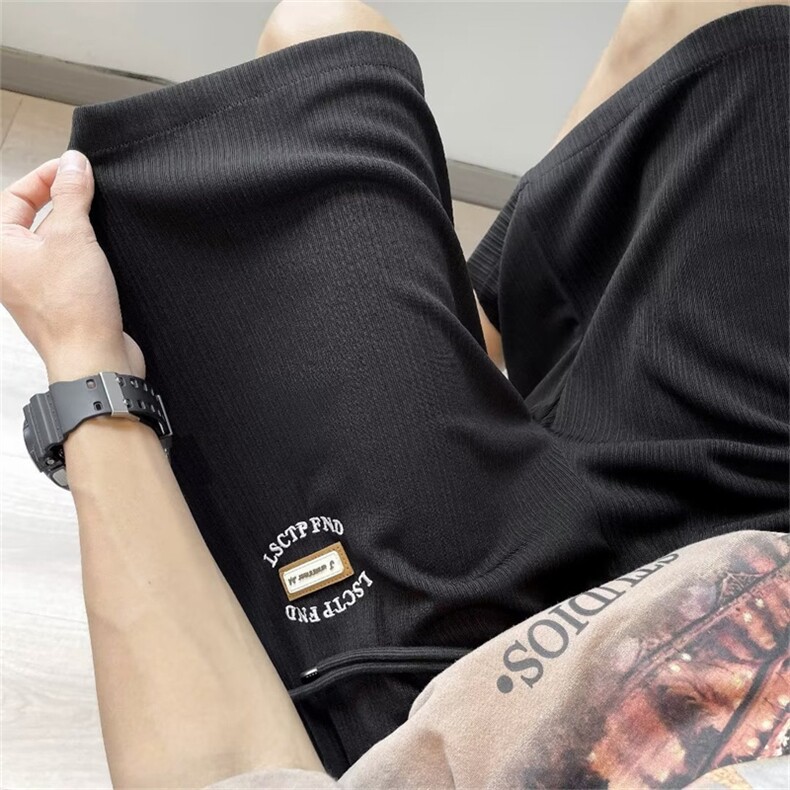 美式休闲运动短裤男夏季潮牌高街vibe五分裤篮球中裤子D5523-P28,男装休闲裤,星座1008