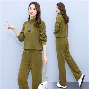今年流行卫衣套装春秋装2025年新款女装时尚休闲洋气裤子两件套潮图片