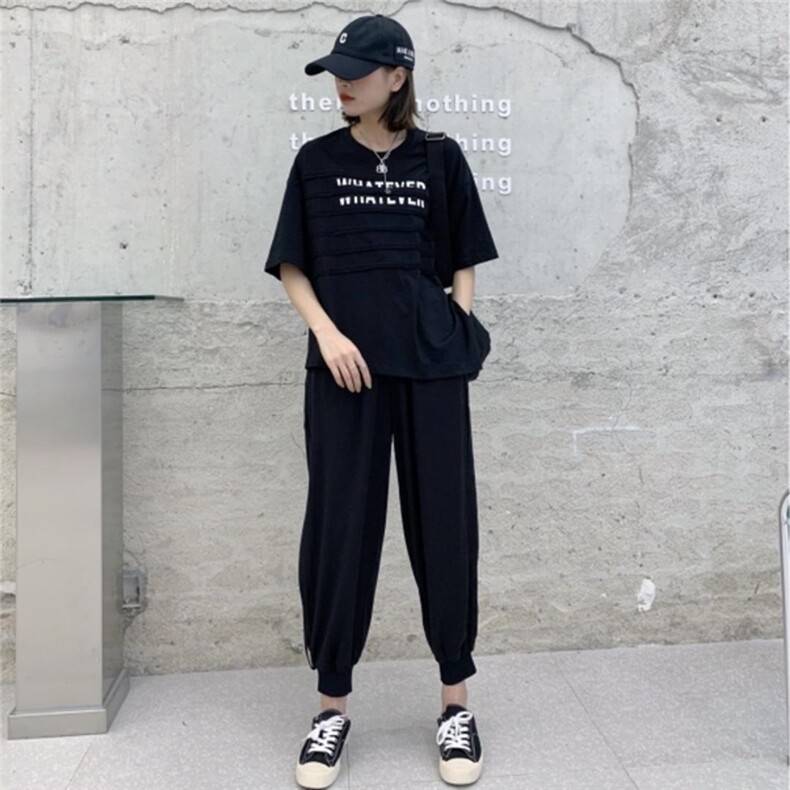 字母T恤，女装T恤，S·F·R