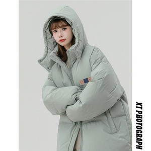 中性风新款冬季时尚百搭宽松情侣棉服外套MY6215P115控148