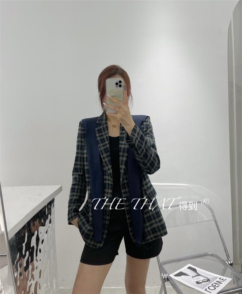 秋款西服外套，其它，得到THETHAT