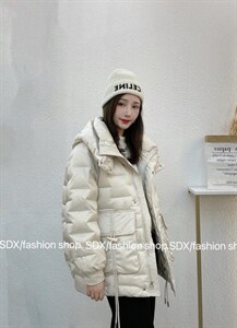 【现货】高品质带帽羽绒服,女装羽绒服,色调轩