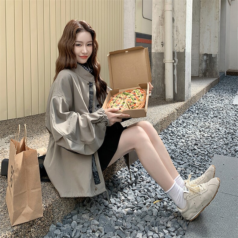 2025年冬季加棉拼接派克服外套2b082-2206-1-p285-k278,女装派克服,2B082