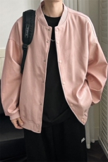 主推现货拼接皮衣夹克外套男A351-AP2516-P95，男装夹克，电商A351