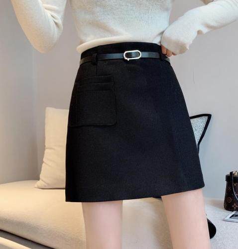 基础款腰带短裙，女装，秀禾