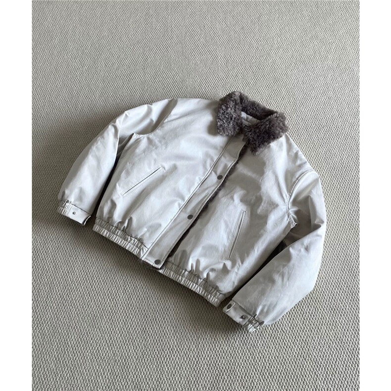 冬季美式高级感恒温暖绒毛领拼接棉服夹克保暖加厚D517特P90,男装夹克,电商A335-1（原A458）