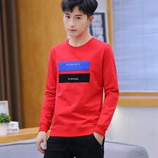 家乐7002春季小衫新款潮流男士t恤男长袖卫衣韩版帅气打底衫，男装T恤，电商D310（原电商305）