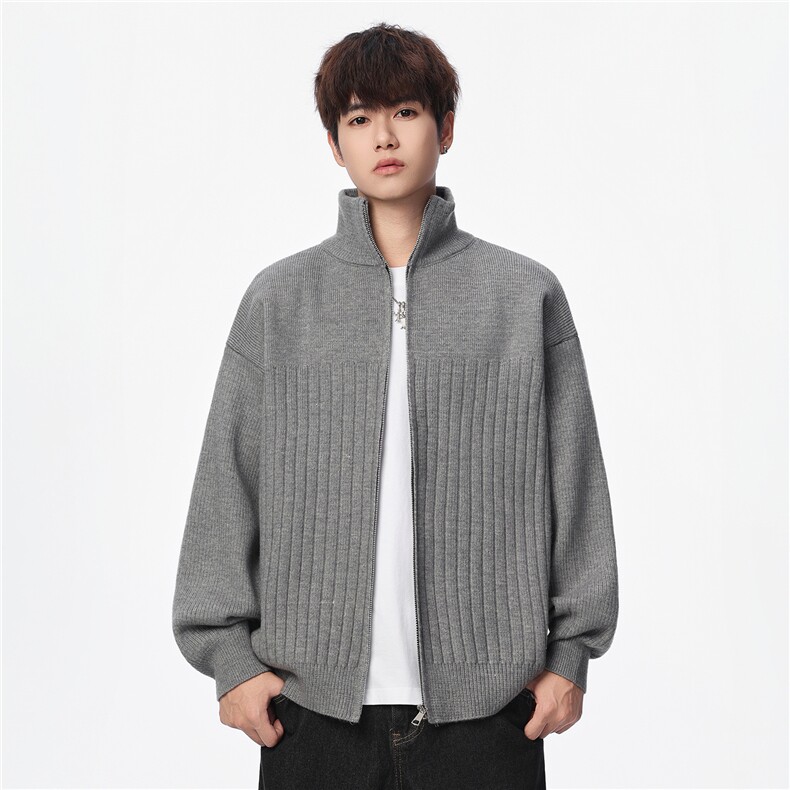 【新品】2025秋冬男士时尚休闲百搭针织连帽毛衣潮流-M177-P68，男装针织衫/毛衣，星座1105-1