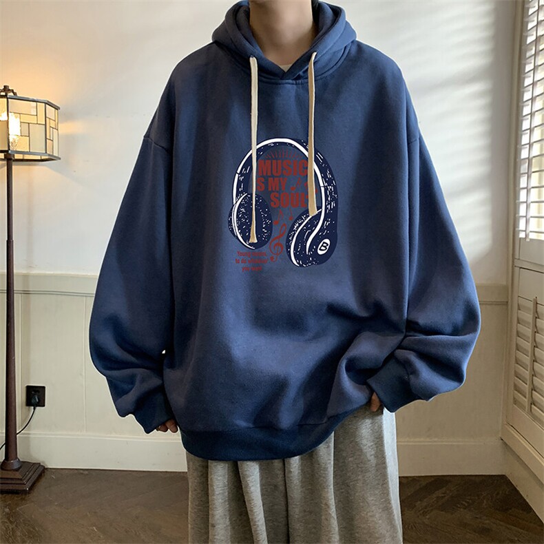 连帽卫衣男大码胖子帽衫大号运动服WY2422-P35,男装卫衣,电商A040