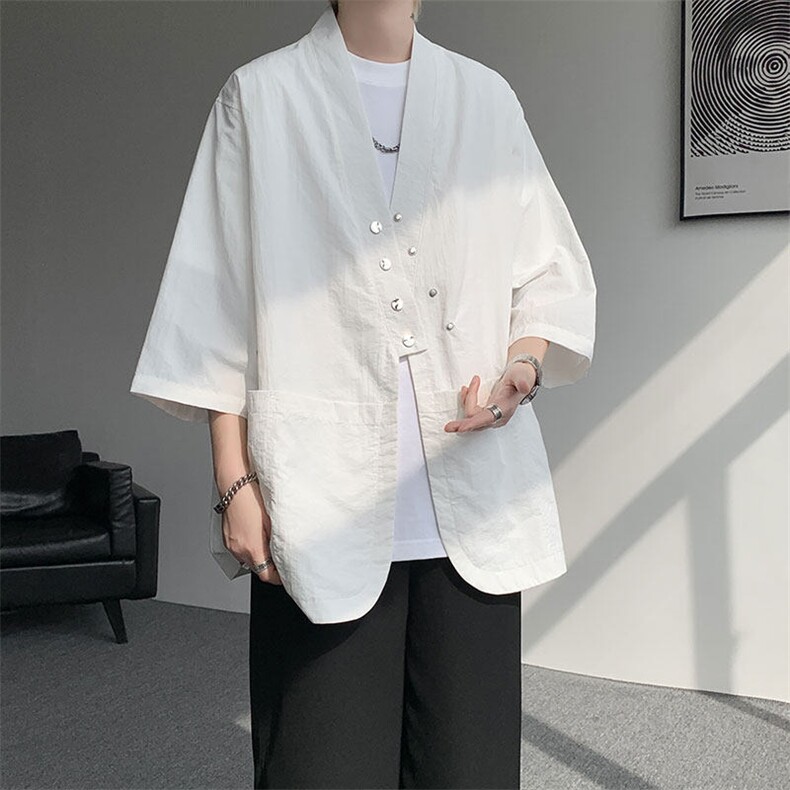 仓库现货CS1139-p48控78新款高品质防晒开衫冰丝凉感大码衬衫,男装防晒衣,电商A059