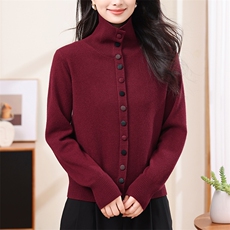 新款bao现货2025春秋方领毛衣女士套头长袖秋冬打底针织衬衫，商品下架区，韩然一族