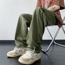B221美式ins街头hiphop宽松休闲多口袋工装裤子LK23120-P65控88，男装休闲裤，电商B221
