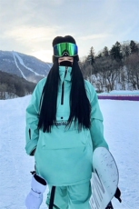 冬户外运动单板大口袋滑雪服时尚加绒银狐绒防水防风外套M25-P175，男装棉衣，电商A001