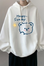 连帽卫衣男大码运动服帽衫外套WY2309-P35加绒款-P40，男装卫衣，电商A040