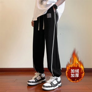 ！2023冬季男士加绒加厚休闲运动裤华棉卫裤WK2002P55加绒P65