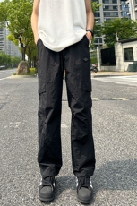 A178三防面料2025秋冬新款工装裤宽松直筒XK309P45限价78，男装工装外套，电商A178