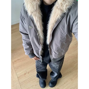MF089-小众新款冬季棉服棉衣加厚保暖运动休闲外套-网络图图片
