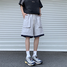 夏季新款直筒休闲工装短裤户外运动五分裤男运动短裤，男装牛仔裤，星座1206（原A206）