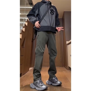 网图牛津三防水冲锋裤加绒户外机能工装裤A025-MK106-P40 加绒P46图片