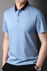 F82213钱塘2020-1时尚休闲中年男士百搭简约合身短袖T恤P57，男装T恤，钱塘207-1