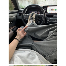 DDA37-P50早秋美式复古多口袋阔腿工装裤男宽松直筒裤-网图现货，男装牛仔裤，星座603-2