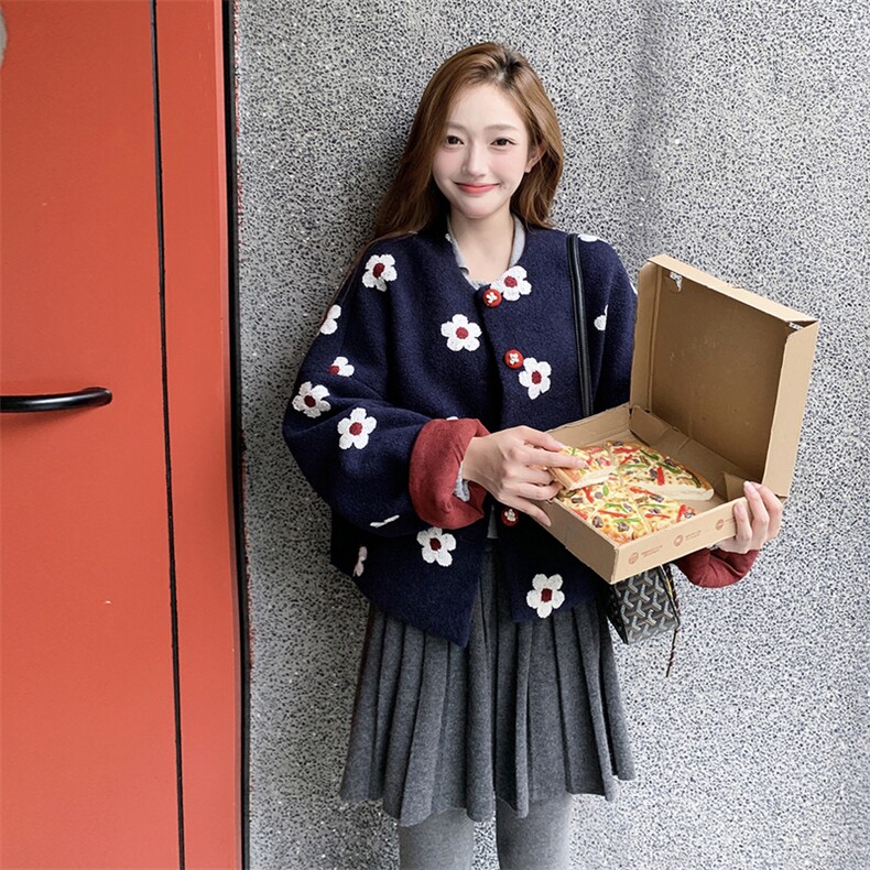 【大货】小香呢料太阳花小个子可穿短款外套7783P165K258,女装短外套,2C295