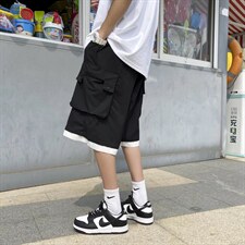男春季潮流时尚休闲短裤工装裤A84P34，男装休闲裤，星座1116-2