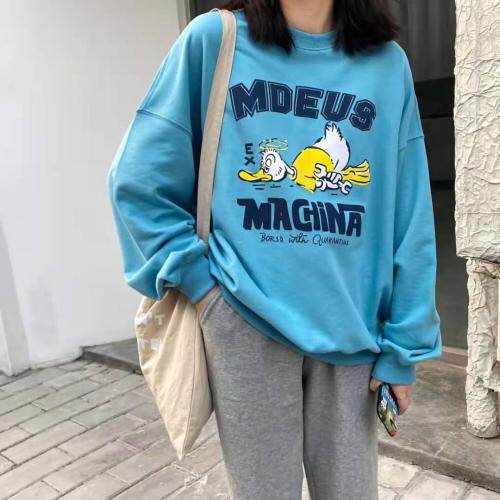 【现货】韩版卫衣,女装卫衣/绒衫,依林彩格