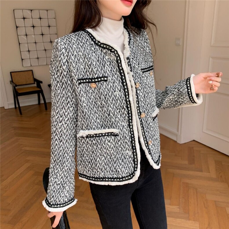 韩版甜美淑女气质高雅优雅时尚外套，其它，荷塘月色