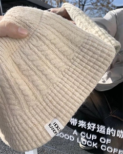秋冬保暖帽子潮青少年毛衣针织帽 MZ14 P25图片