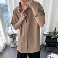 夏季短袖衬衫潮流帅气休闲衬衫C190P30，男装衬衫，星座1116-2