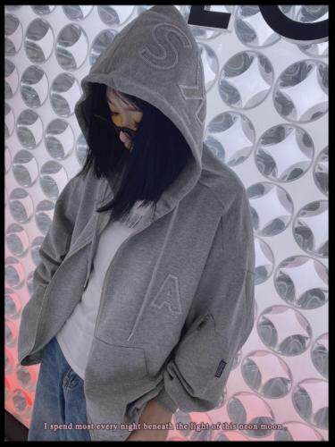 时尚立体字母卫衣，女装卫衣/绒衫，DD+(4F)