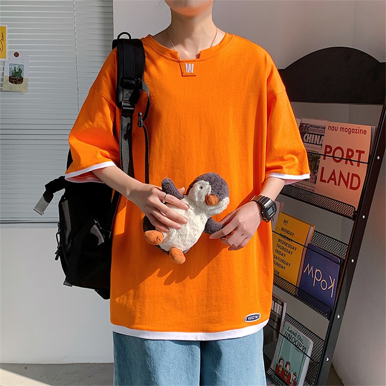 数据款！仿纯短袖t恤男新款绣花百搭宽松潮流休闲TC3019-P25,男装T恤,星座717