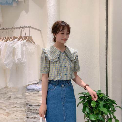 夏季新款韩版上衣，女装，麦筱萌