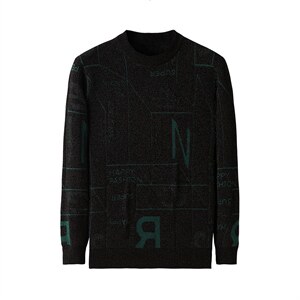 2021中青年男士秋冬新款加绒休闲时尚条纹针织毛衣外套DDD172-P90，男装针织衫/毛衣，电商B212（原钱塘6029）