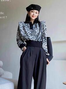 【现货】欧货豹纹卫衣，女装卫衣/绒衫，悠奈尔