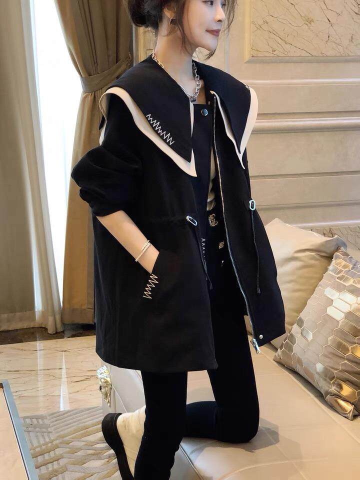 风衣俩色俩码，女装风衣，魅影菲怡