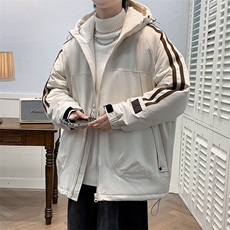 冬上新加棉加厚潮牌棉服港风连帽棉衣外套男女8321-P110控价158，男装棉衣，电商A441-1