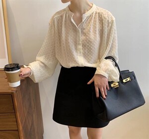 【素妮】2022开春雪花小开衫图片