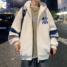 冬款加绒加厚棉衣连帽羊羔绒百搭外套2022潮男士918-P110控价158，男装棉衣，电商A441-1