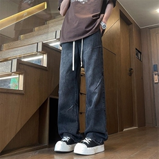 秋季青少年显高显瘦百搭男装牛仔裤四季有货NH052-p45现货外贸，男装牛仔裤，星座224-1