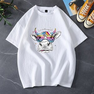 夏季新品青少年大码港风个性印花情侣男女圆领短袖T恤T616P30，男装T恤，电商B226