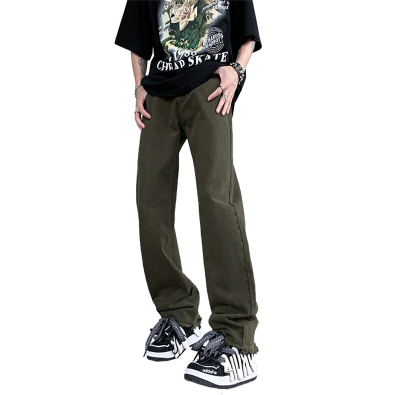 美式高街潮流宽松直筒休闲牛仔裤A161-S2334-P58,男装牛仔裤,电商A161