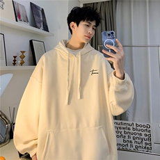 ！重磅大码M-4XL得物品质加厚连帽卫衣RH6238-特P35加绒42，男装卫衣，星座610B-1