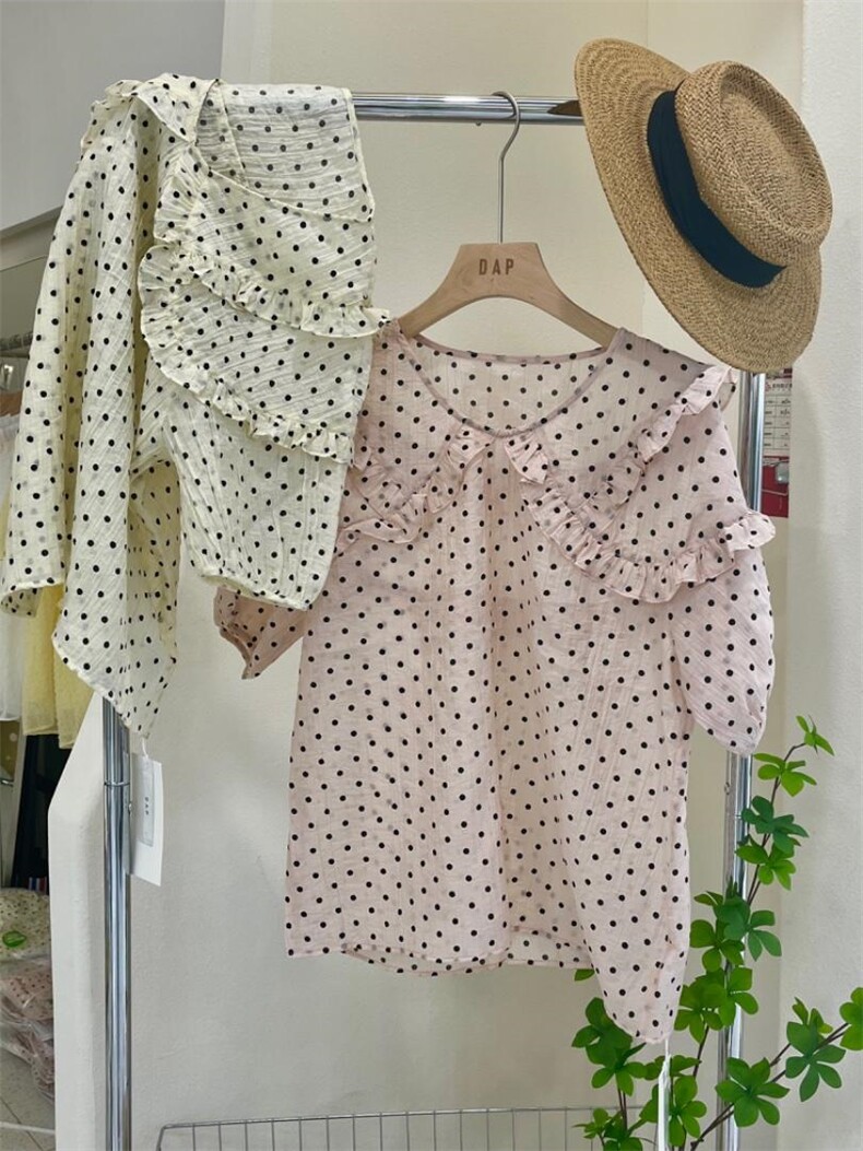 经典韩系点点小衫，其它，DAP