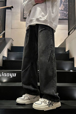 XZ616秋季新款复古设计感牛仔裤休闲长裤TY969P65控78，男装牛仔裤，星座512A（原616）