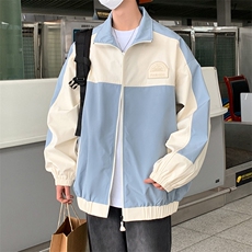 秋款棒球服夹克外套男潮牌潮流字母刺绣情侣学生22123-P65控108，男装夹克，星座717